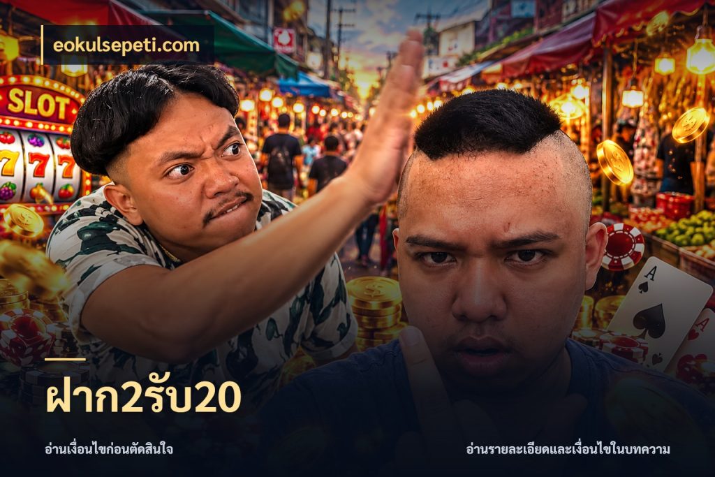 ฝาก2รับ20 เครดิตกับรูปแบบโปรที่ตรงใจ กับ eokulsepeti.com