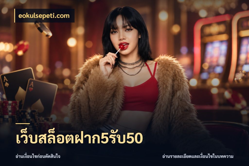 เว็บสล็อตฝาก5รับ50 eokulsepeti.com สายโบนัสเลือกจังหวะสนุกได้อย่างไร