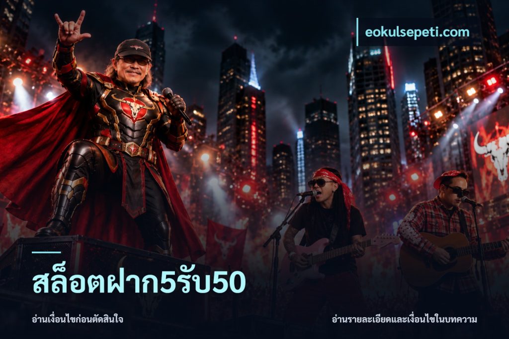 สล็อตฝาก5รับ50