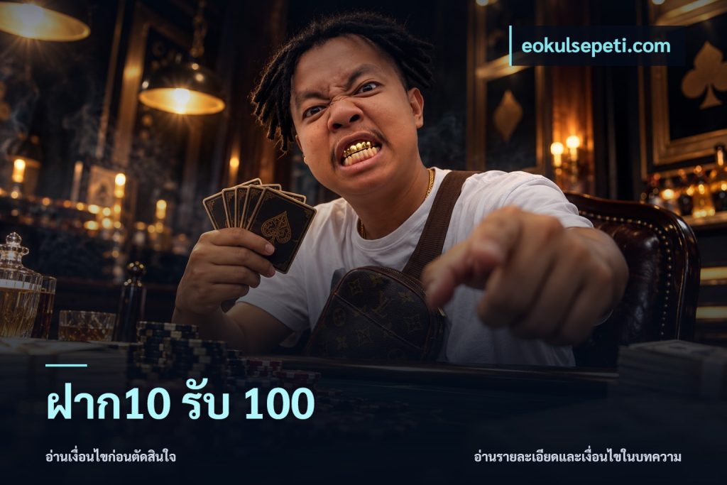 ฝาก10 รับ 100
