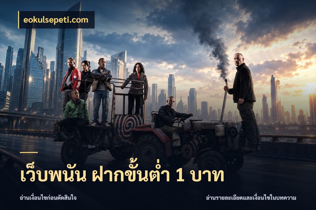 เว็บพนัน ฝากขั้นต่ำ 1 บาท จัดจังหวะสนุกให้เข้ากับงบที่ตั้งไว้ กับ eokulsepeti.com