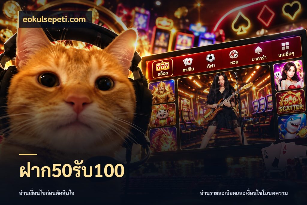ฝาก50รับ100 eokulsepeti.com สายโบนัสเลือกจังหวะสนุกได้อย่างไร