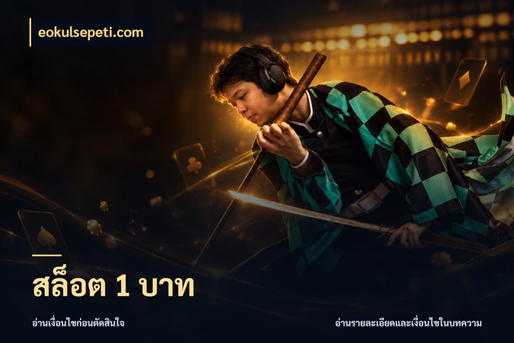 สล็อต 1 บาท เกมที่ชอบในขอบเขตเงินของตัวเอง สไตล์ eokulsepeti.com