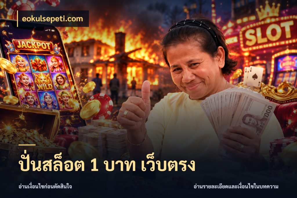 ปั่นสล็อต 1 บาท เว็บตรง eokulsepeti.com มุมสนุกของคนที่กำหนดขอบเขตตัวเอง