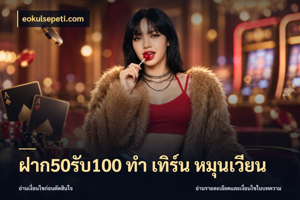 ฝาก50รับ100 ทํา เทิร์น หมุนเวียน eokulsepeti.com จุดเด่นของเครดิตที่คนชอบเกมอยากรู้