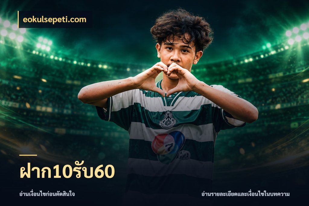 ฝาก10รับ60 eokulsepeti.com จับประเด็นยอดรับก่อนเลือกความสนุก